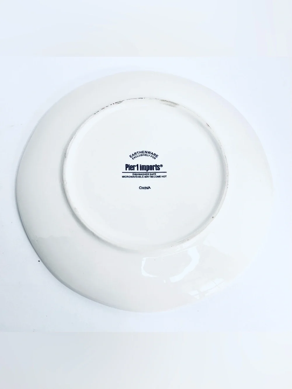 Pier 1 Sandpiper Shore Bird Coastal Salad Plate 7.75” Beach Cottage
